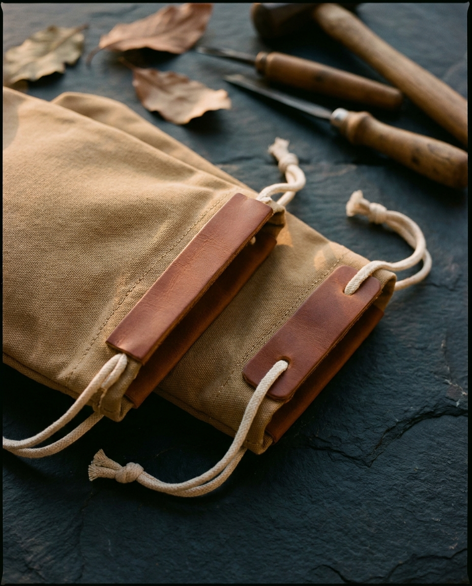 Canvas Ditty Bag Set