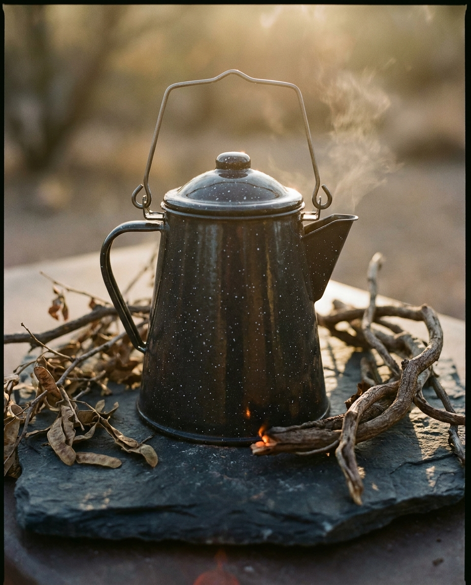 Enamel Camp Kettle