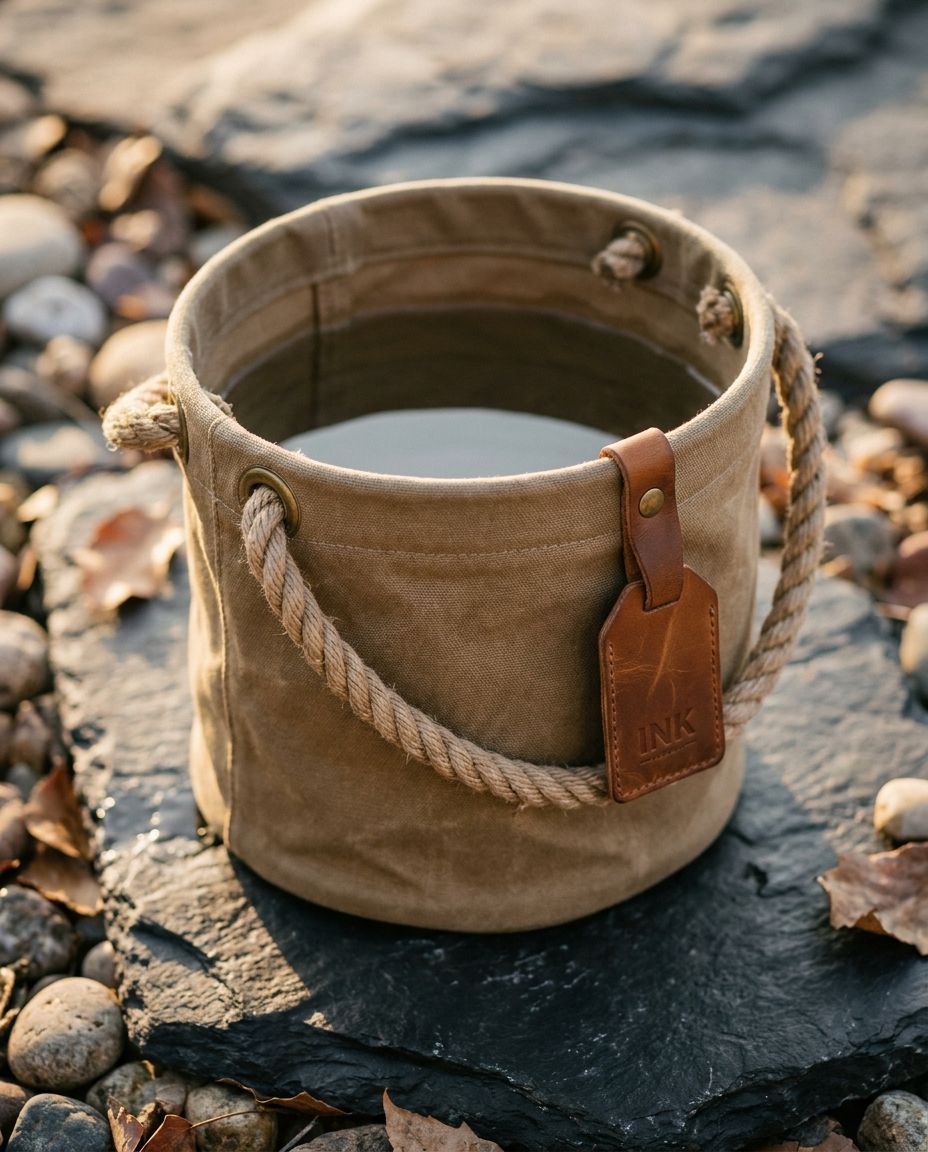 Canvas Water Bucket
