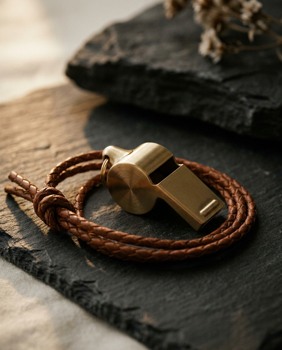Brass Trail Whistle